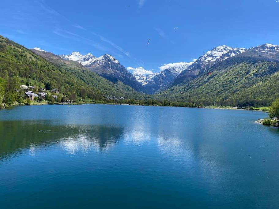 Charmant T4 Duplex Vue Montagne Loudenvielle Dış mekan fotoğraf