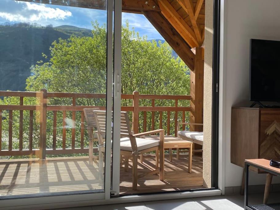 Charmant T4 Duplex Vue Montagne Loudenvielle Dış mekan fotoğraf
