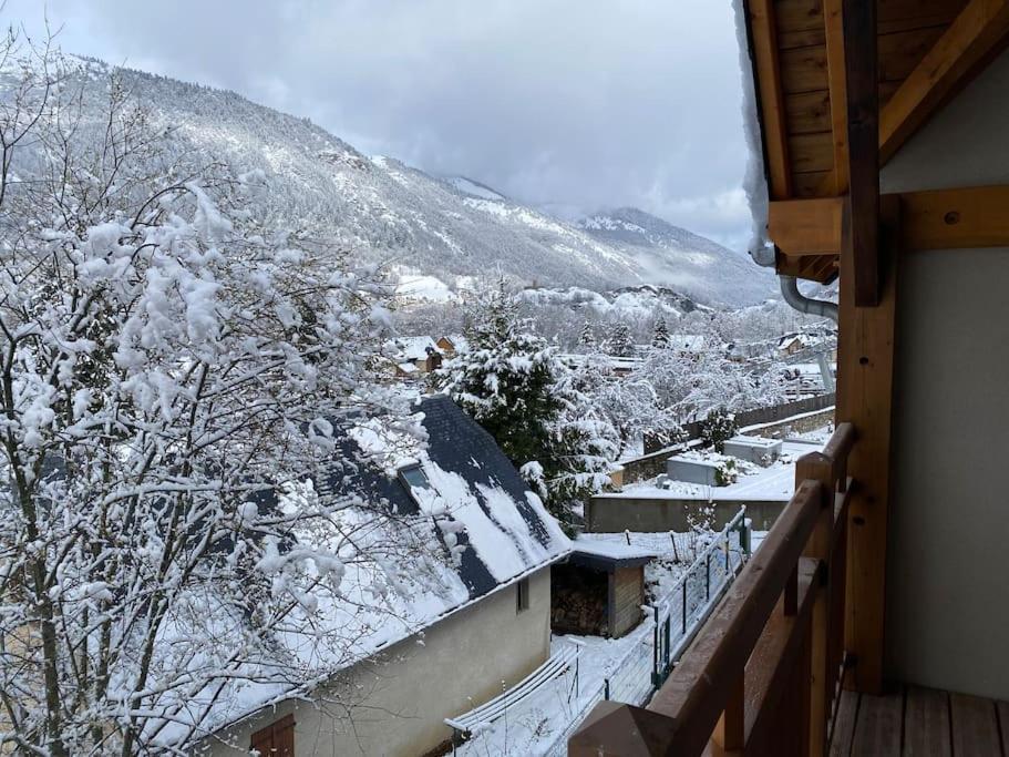 Charmant T4 Duplex Vue Montagne Loudenvielle Dış mekan fotoğraf