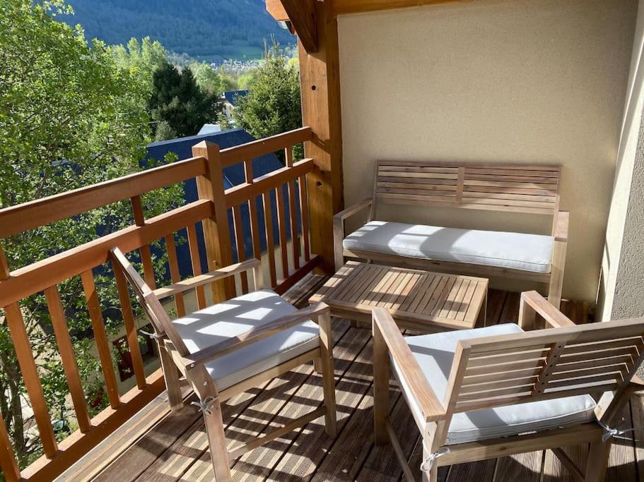 Charmant T4 Duplex Vue Montagne Loudenvielle Dış mekan fotoğraf