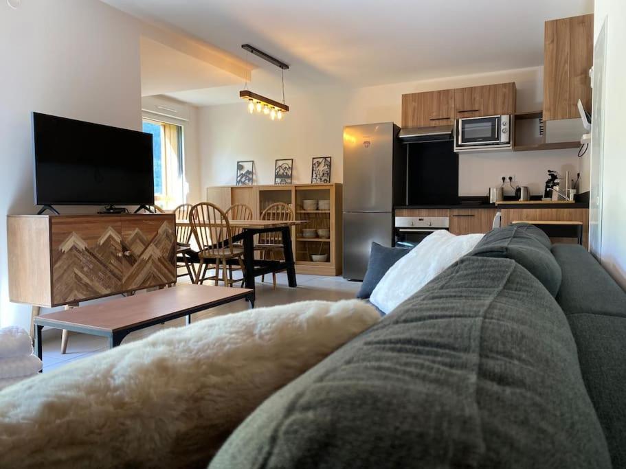 Charmant T4 Duplex Vue Montagne Loudenvielle Dış mekan fotoğraf